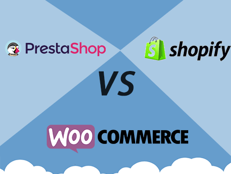 Prestashop vs shopify vs woocommerce